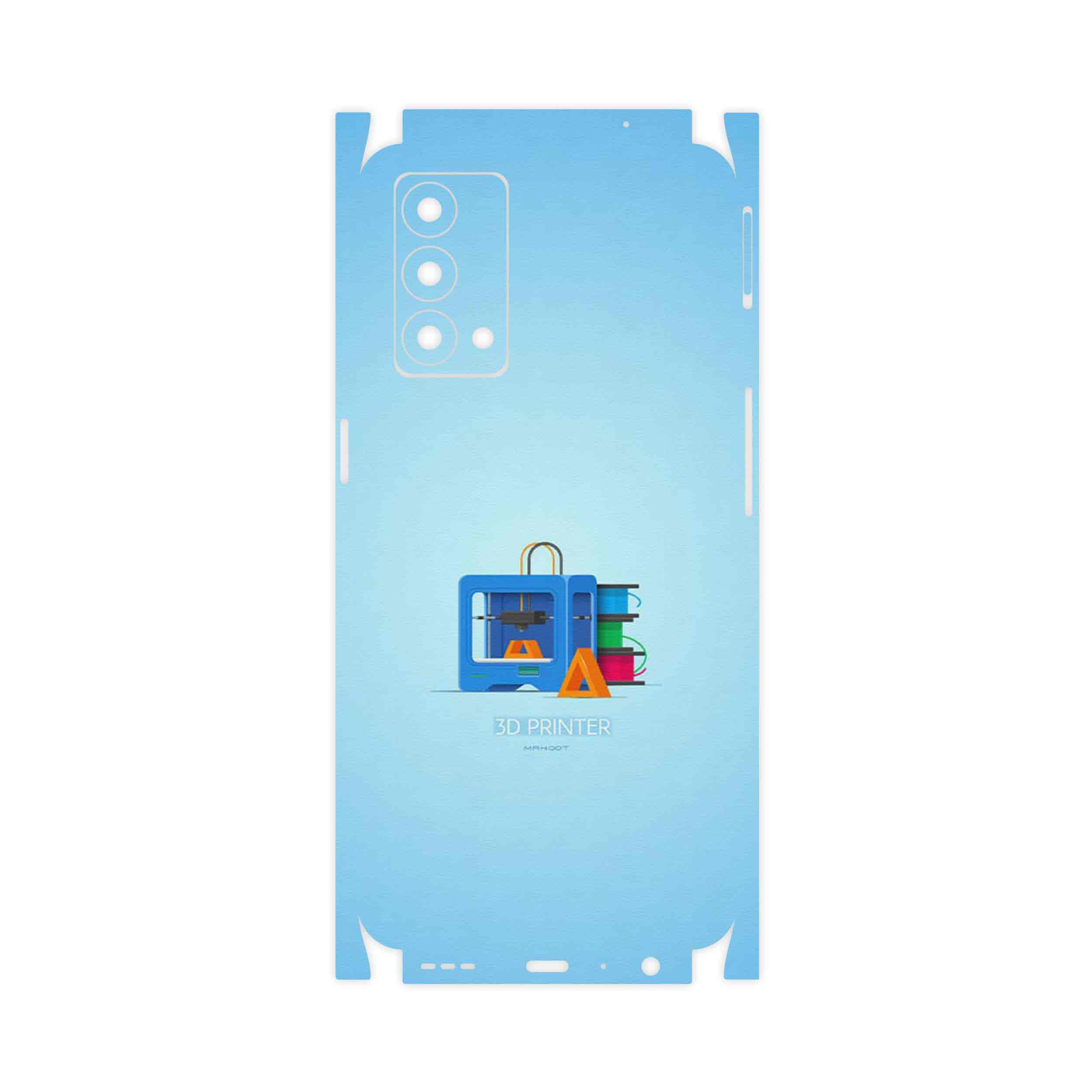 برچسب پوششی ماهوت مدل 3D Printer-FullSkin مناسب برای گوشی موبایل ریلمی GT Master