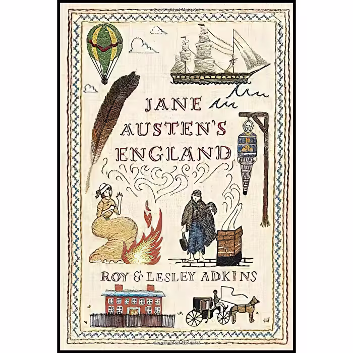 کتاب زبان اصلی Jane Austens England اثر Roy Adkins and Lesley Adkins