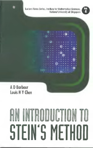 خرید و دانلود نسخه کامل کتاب An introduction to Stein&#039;s method