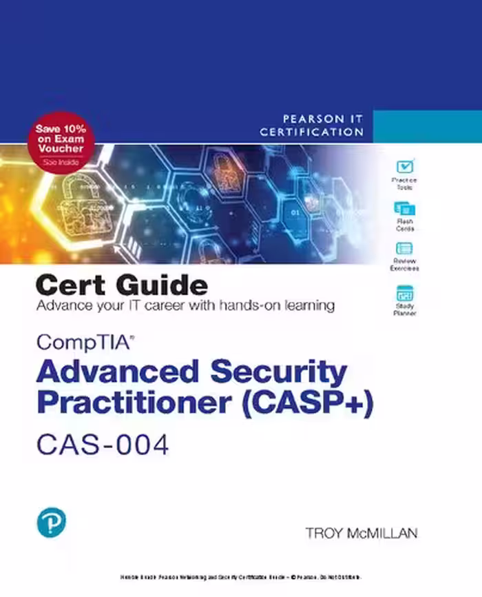 خرید و دانلود نسخه کامل کتاب CompTIA Advanced Security Practitioner (CASP ) CAS-004 Cert Guide