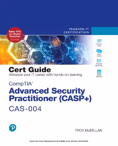 خرید و دانلود نسخه کامل کتاب CompTIA Advanced Security Practitioner (CASP ) CAS-004 Cert Guide
