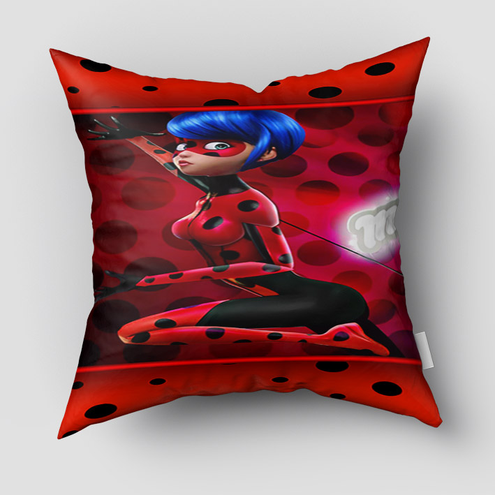 کوسن طرح دختر کفشدوزکی pk-2976