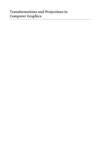 خرید و دانلود نسخه کامل کتاب Transformations and Projections in Computer Graphics