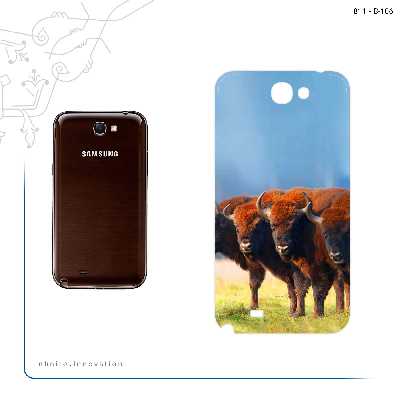 برچسب پوششی ماهوت مدل Buffalo مناسب برای گوشی موبایل سامسونگ Galaxy Note 2