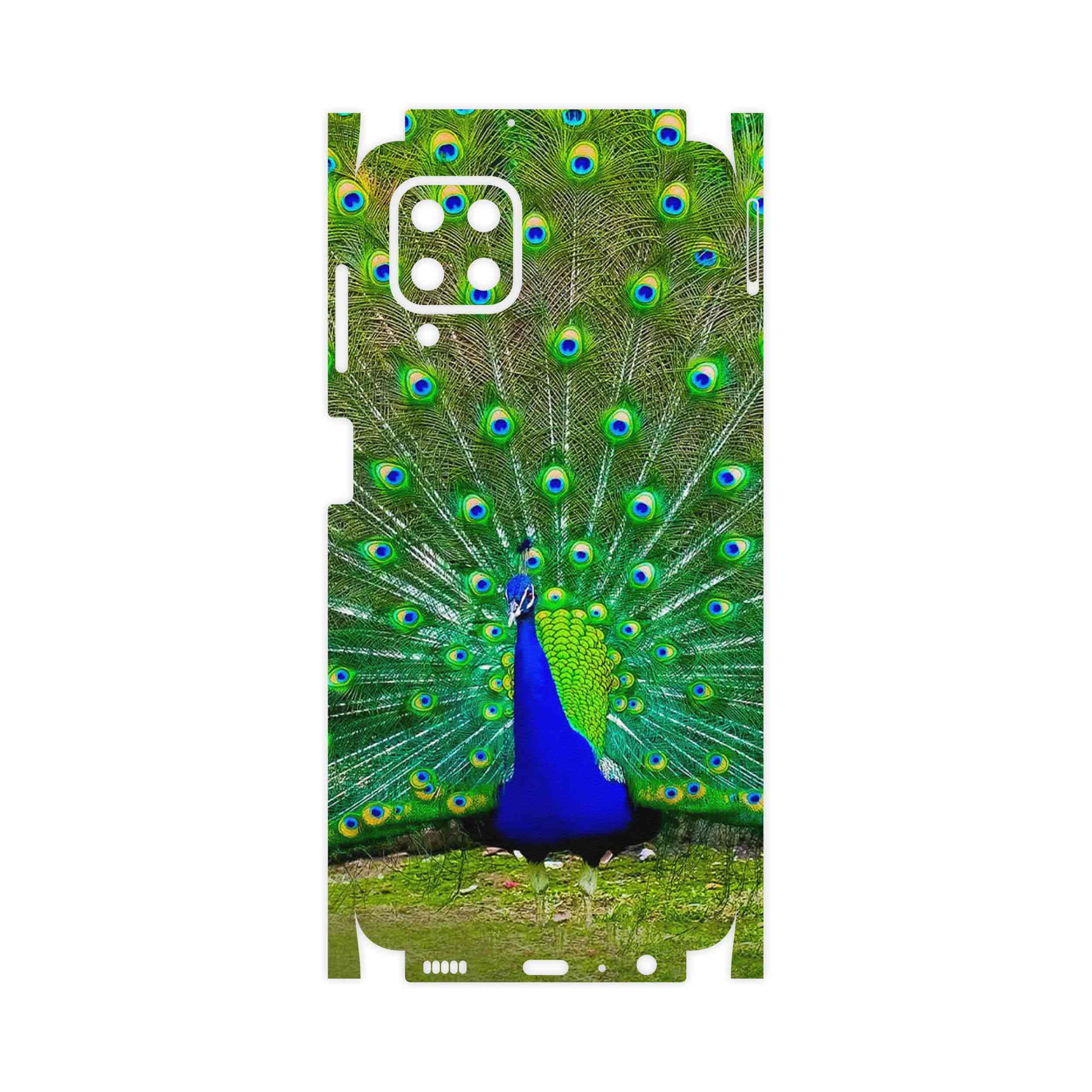 برچسب پوششی ماهوت مدل Peacock-FullSkin مناسب برای گوشی موبایل سامسونگ Galaxy F22