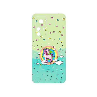 برچسب پوششی ماهوت مدل Rainbow unicorn adventure مناسب برای گوشی موبایل شیائومی 12T Pro