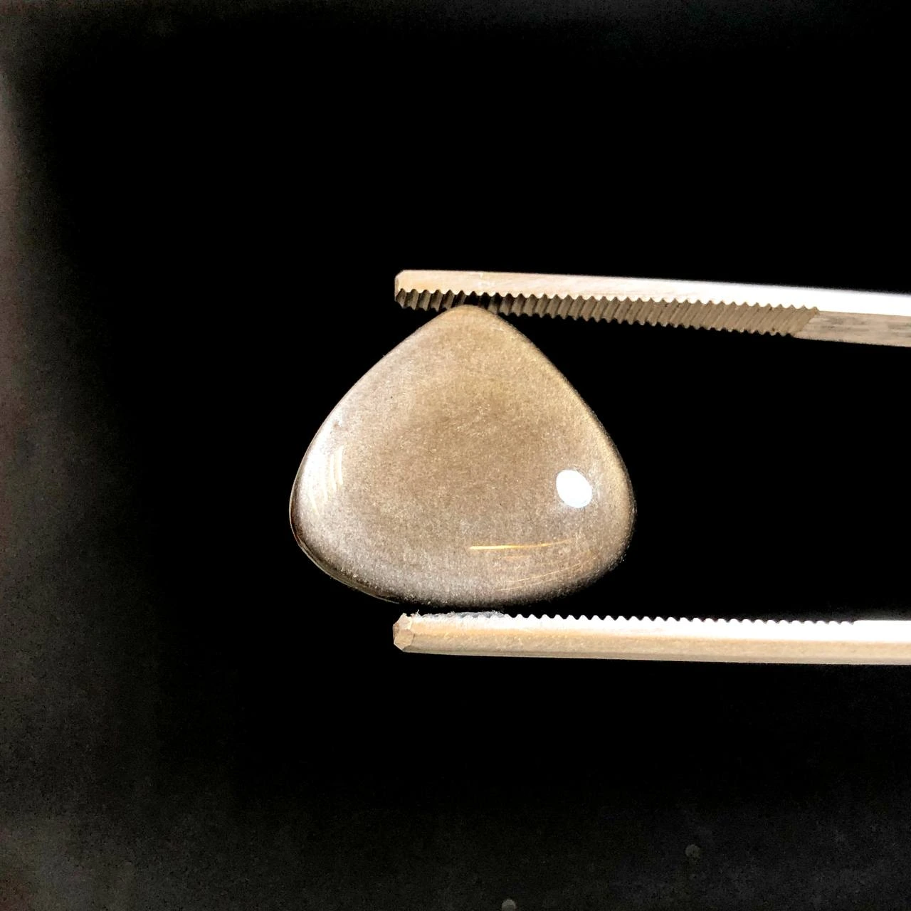 سنگ ابسیدین اصل نقره ای 250192