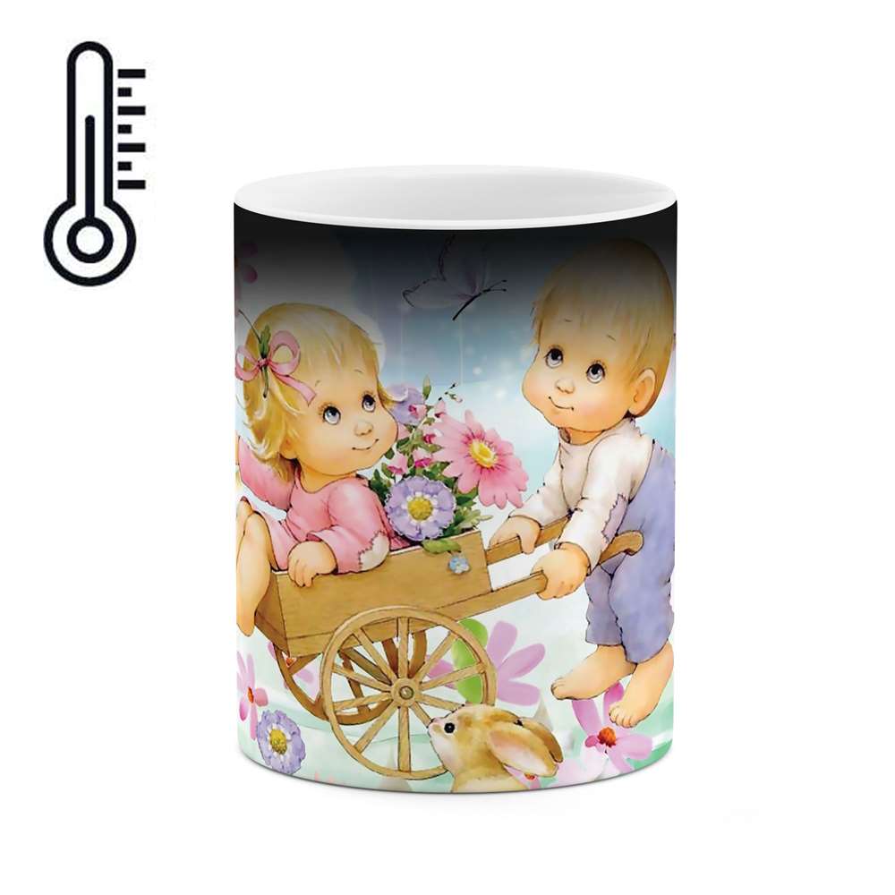 ماگ حرارتی طرح بچه مدل mgph01808