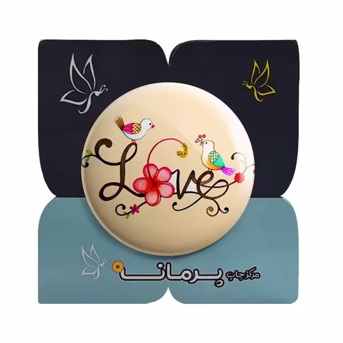 پیکسل پرمانه طرح کبوترهای عاشق کد pm.5520