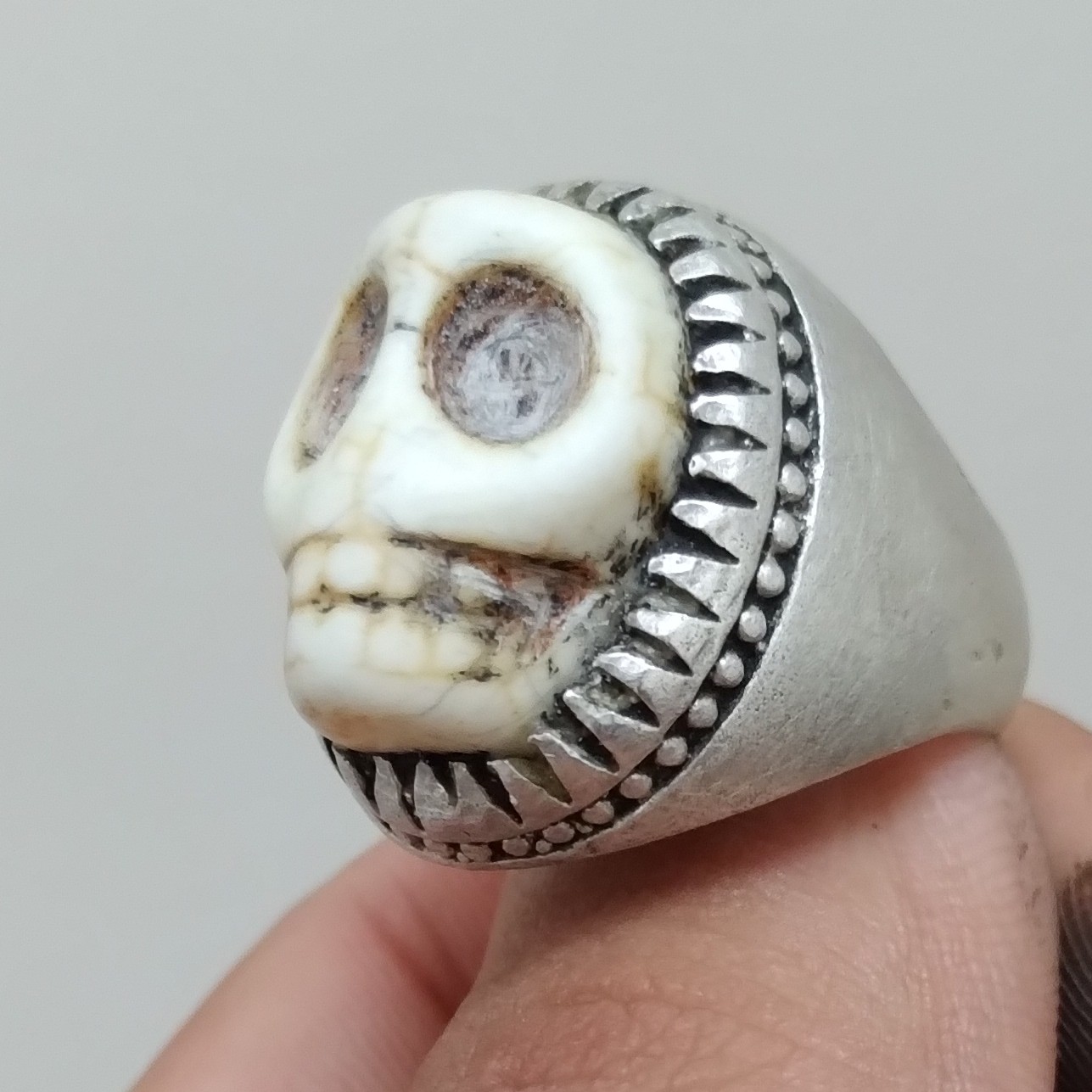 انگشتر   نقره 925 اسکلتی