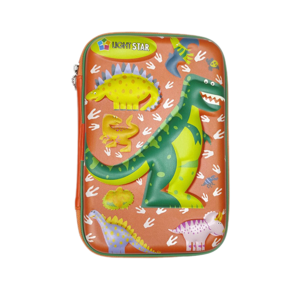 جامدادی تبلتی هارد باکس Light Star طرح دایناسور 801-2