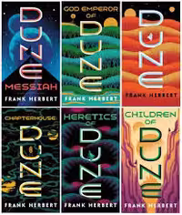 Dune Collection: Books 1 – 6 مجموعه 6 جلدی کتاب DUNE تلماسه