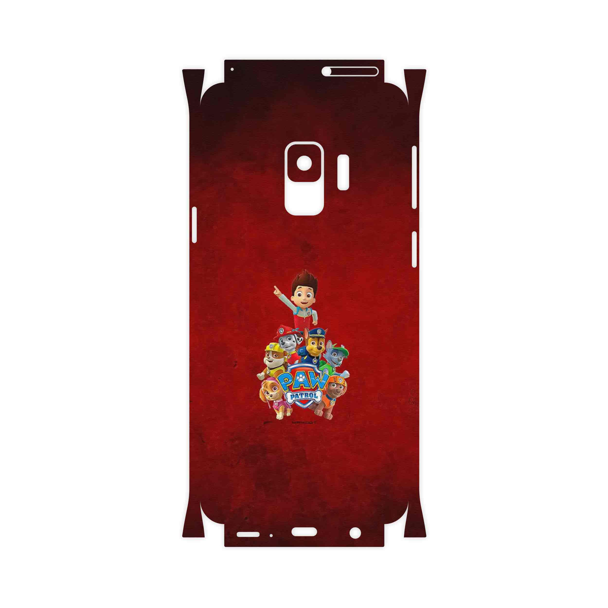 برچسب پوششی ماهوت مدل Paw Patrol-FullSkin مناسب برای گوشی موبایل سامسونگ Galaxy S9