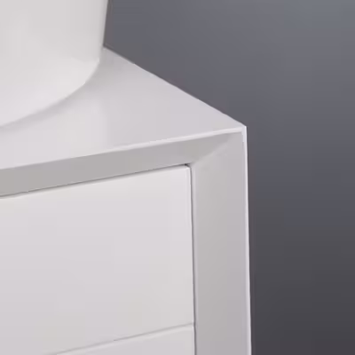 ست کابینت و روشویی دلفین مدل 6040-W به همراه آینه 