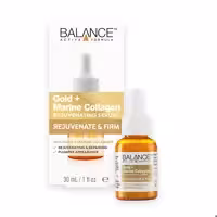 سرم ضد چروک بالانس مدل Gold   Marine Collagen حجم 30 میلی لیتر