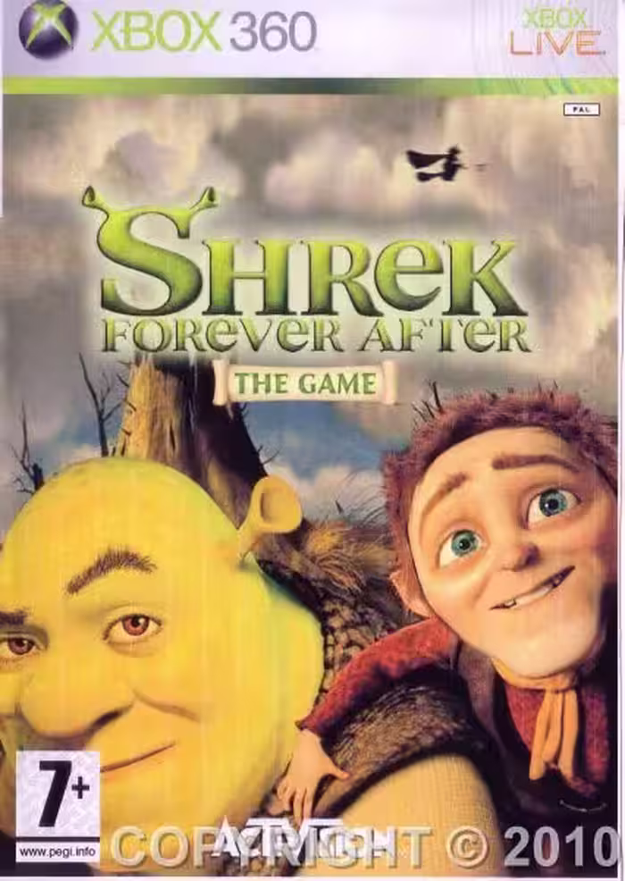 بازی ایکس باکس 360 shrek forever after