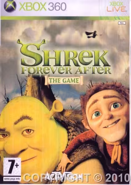 بازی ایکس باکس 360 shrek forever after