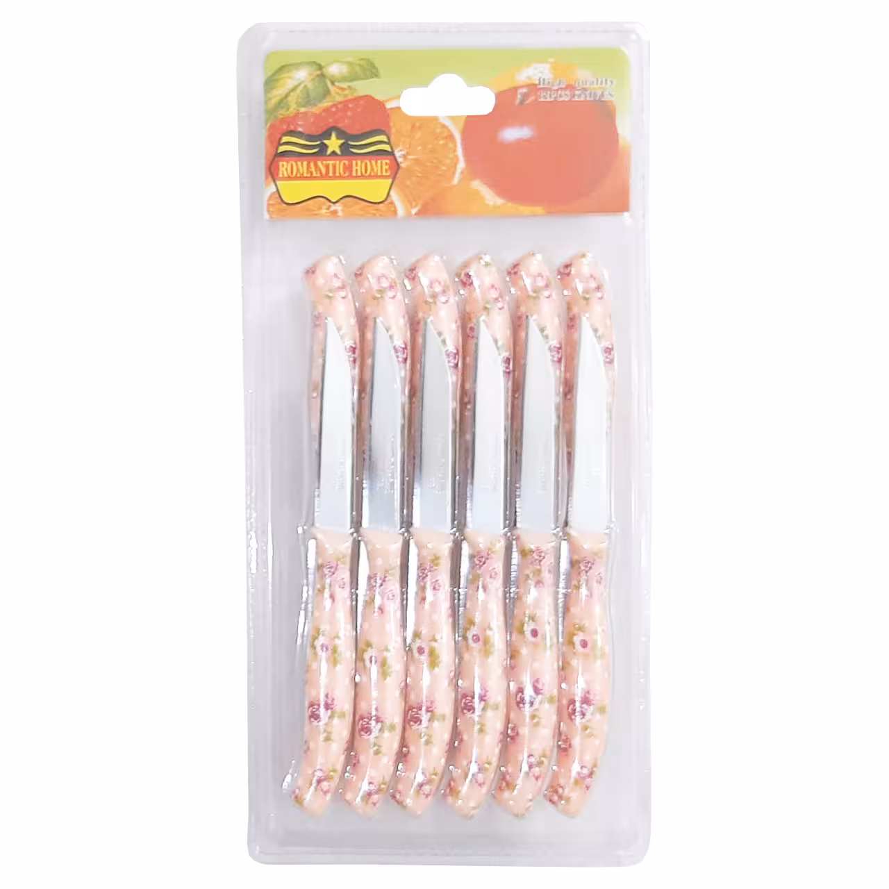 چاقو میوه خوری رمانتیک هوم کد A5 بسته 12 عددی