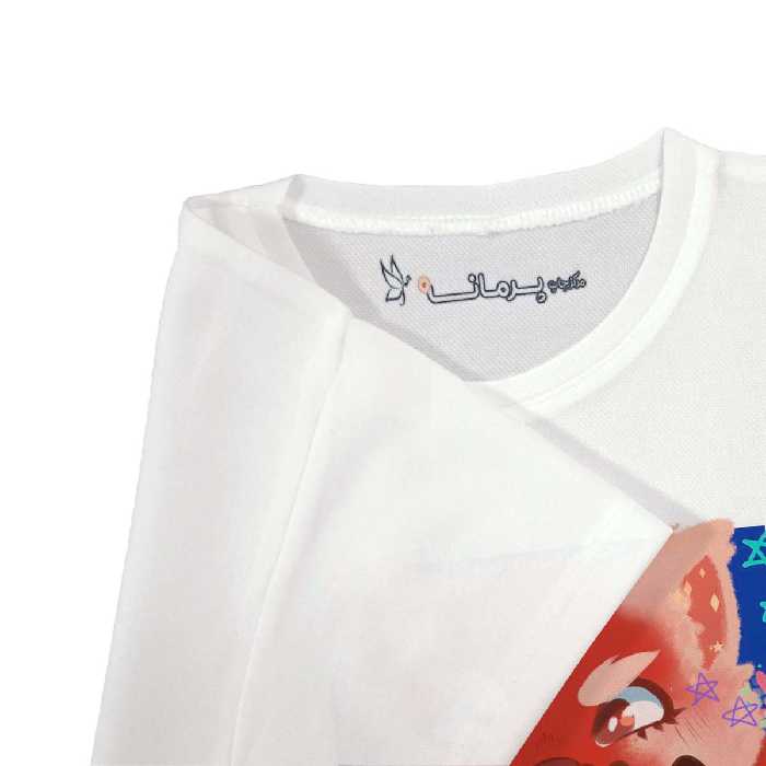 تی شرت بچگانه پرمانه طرح turning red کد pmt.3076