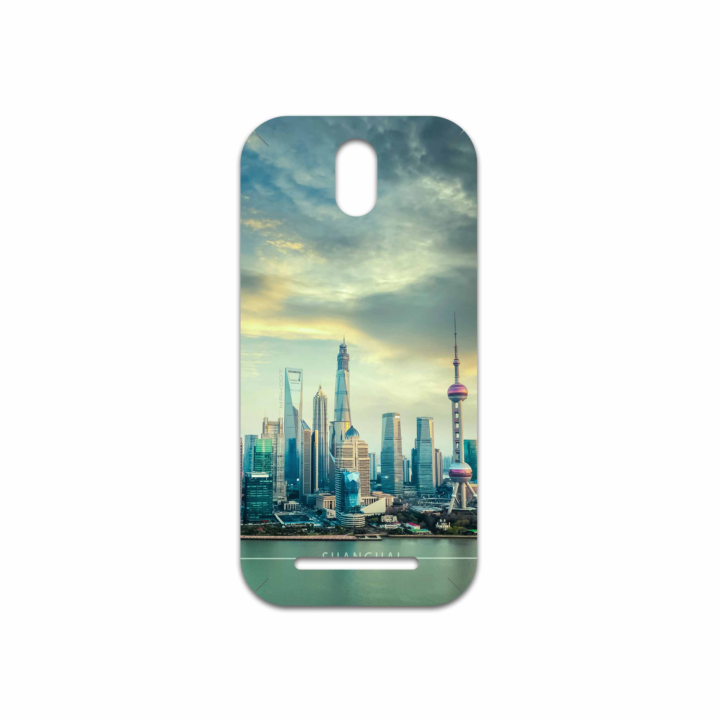 برچسب پوششی ماهوت مدل Shanghai City مناسب برای گوشی موبایل اچ تی سی Desire 500