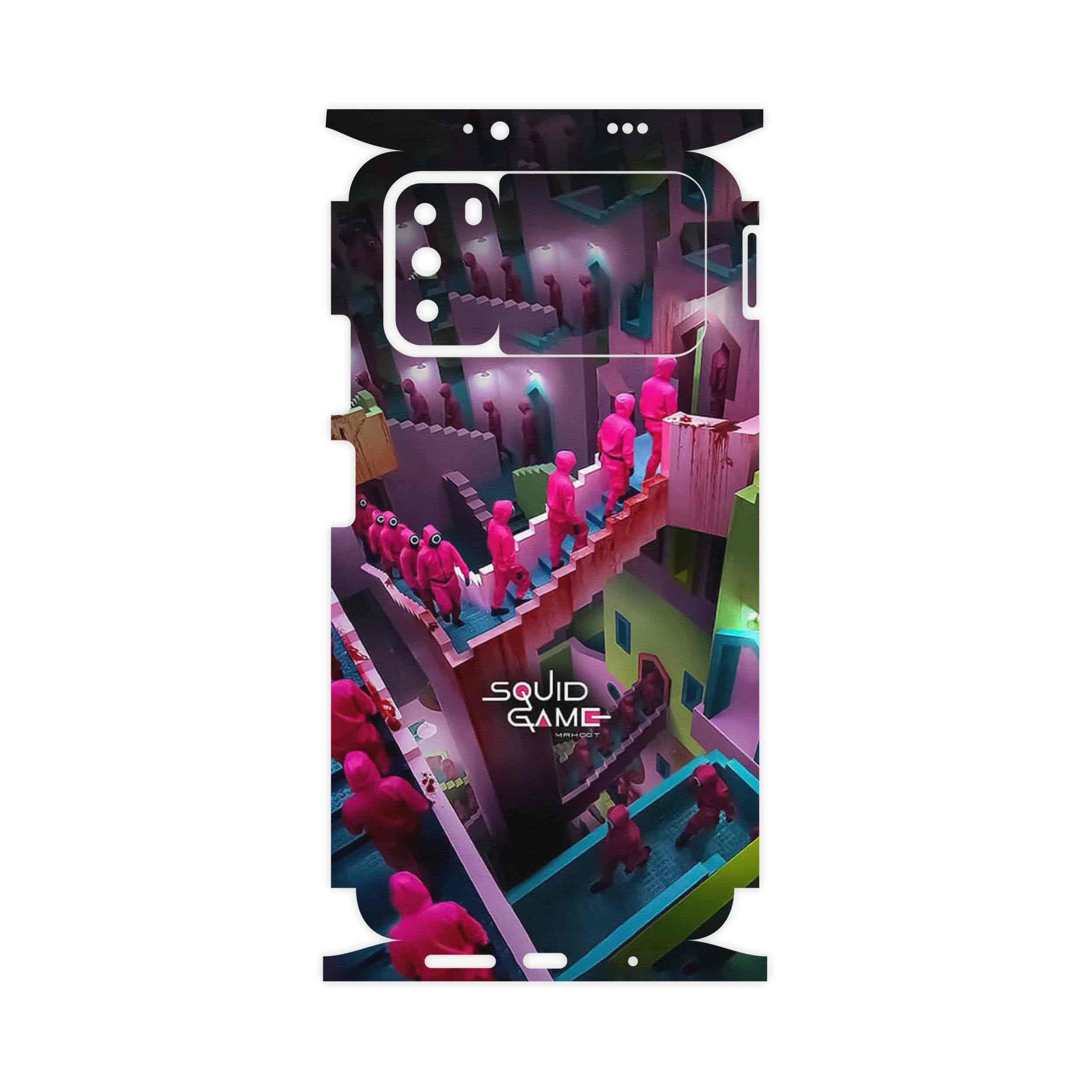 برچسب پوششی ماهوت مدل Squid Game-FullSkin مناسب برای گوشی موبایل شیائومی Poco M3