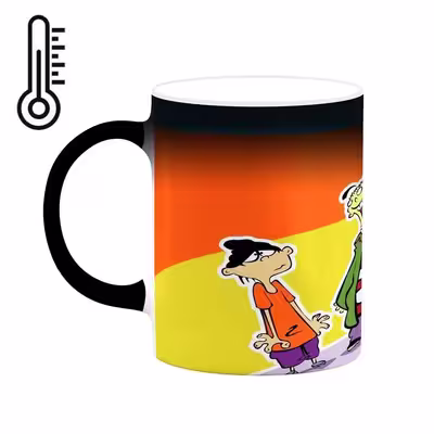 ماگ حرارتی کاکتی طرح کارتون Ed, Edd N Eddy مدل mgh22567