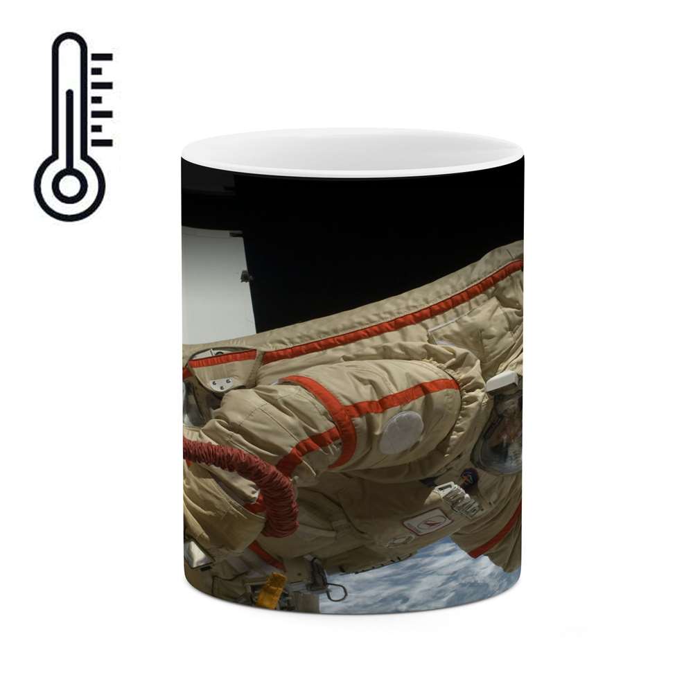 ماگ حرارتی کاکتی طرح فضانورد مدل mgh17672