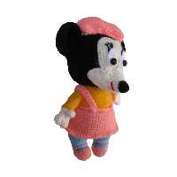 عروسک بافتنی مدل میکی موس کد  BF1008