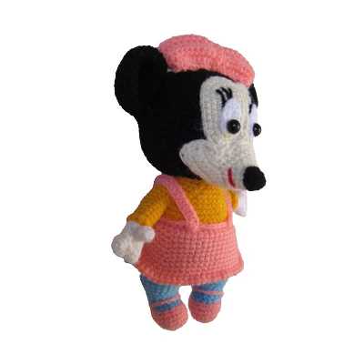 عروسک بافتنی مدل میکی موس کد  BF1008