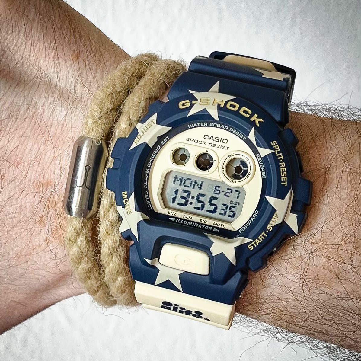 ساعت  مچی جی شاک GDX6900  جیشاک GShock)  ، تنظیم اتوماتیک با پایتخت کشورها ، اتولایت دار