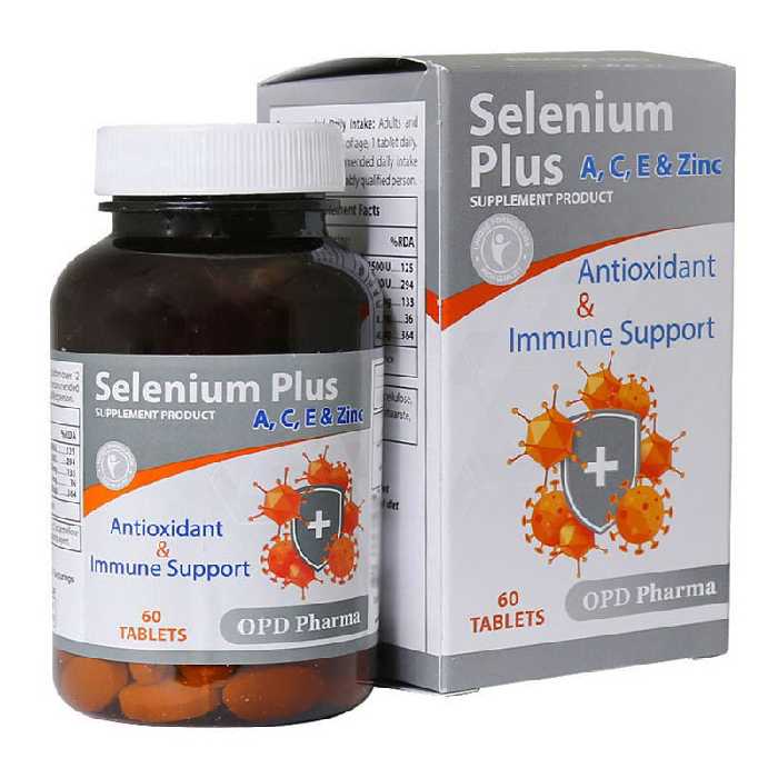 قرص سلنیوم پلاس او پی دی فارما 60 عدد