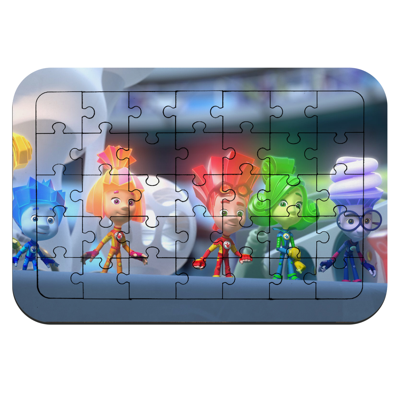 پازل 35 تکه طرح انیمیشن تعمیرکاران مدل NI1322