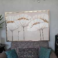 تابلو گل کریستالی