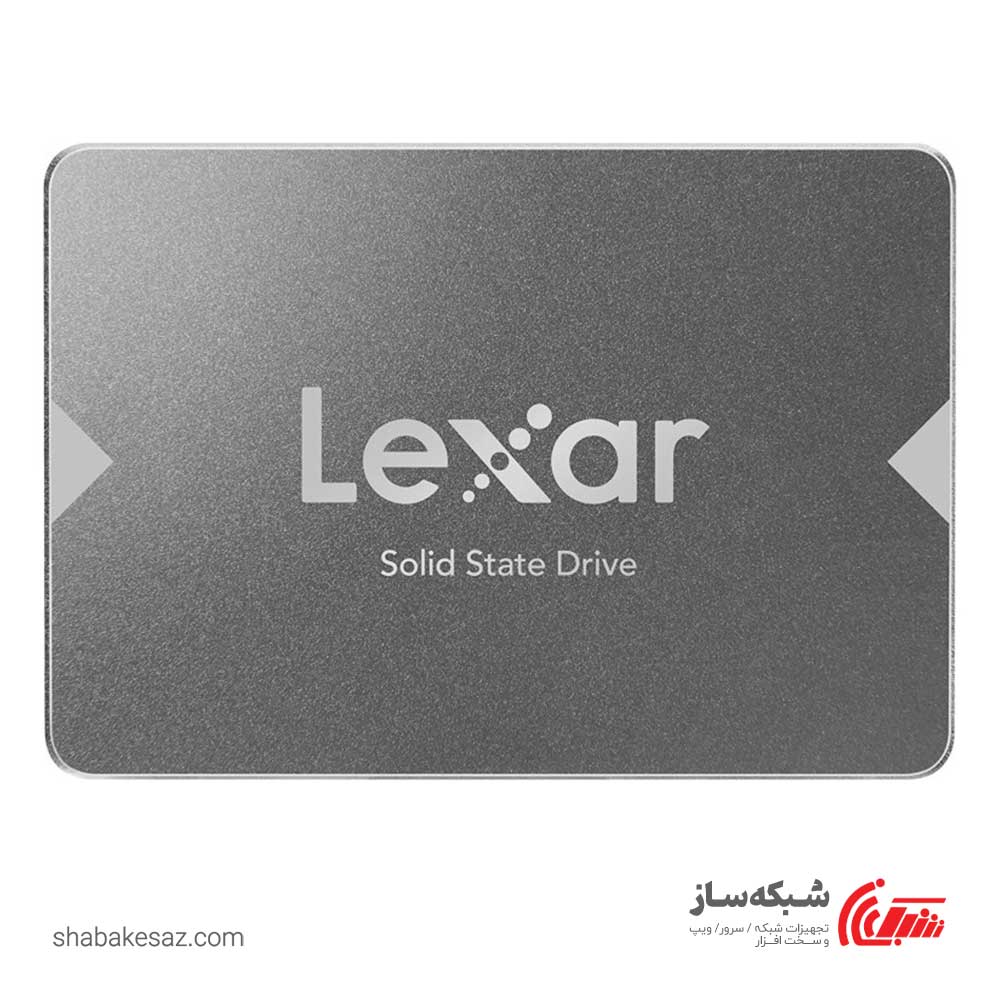 قیمت و خرید حافظه اینترنال SSD لکسار Lexar NS100 ظرفیت 128GB - شبکه ساز