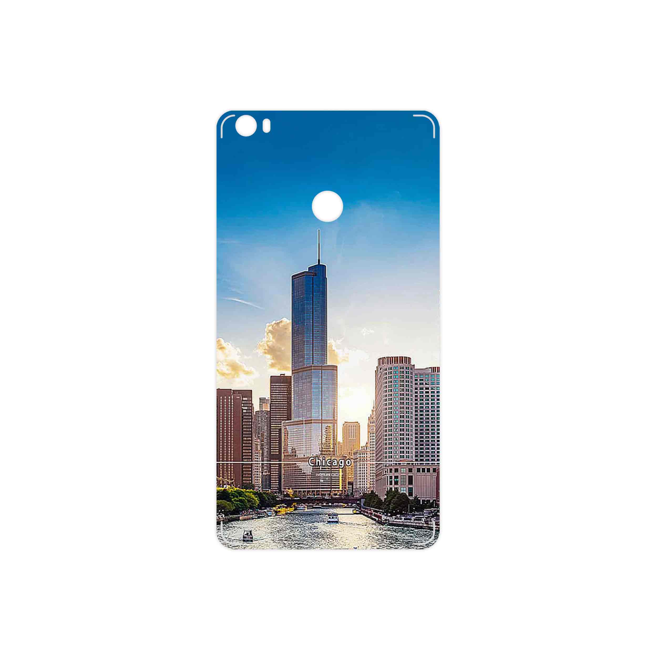 برچسب پوششی ماهوت مدل City of Chicago مناسب برای گوشی موبایل شیائومی Mi Max