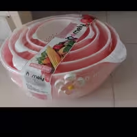 ست 10 پارچه آبکش و لگن هوم لی 