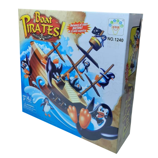 بازی فکری طرح کشتی دزدان دریایی بوت پیرتس