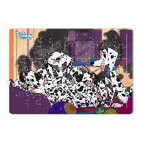 پازل 54 تکه طرح سگ های خالدار مدل P034