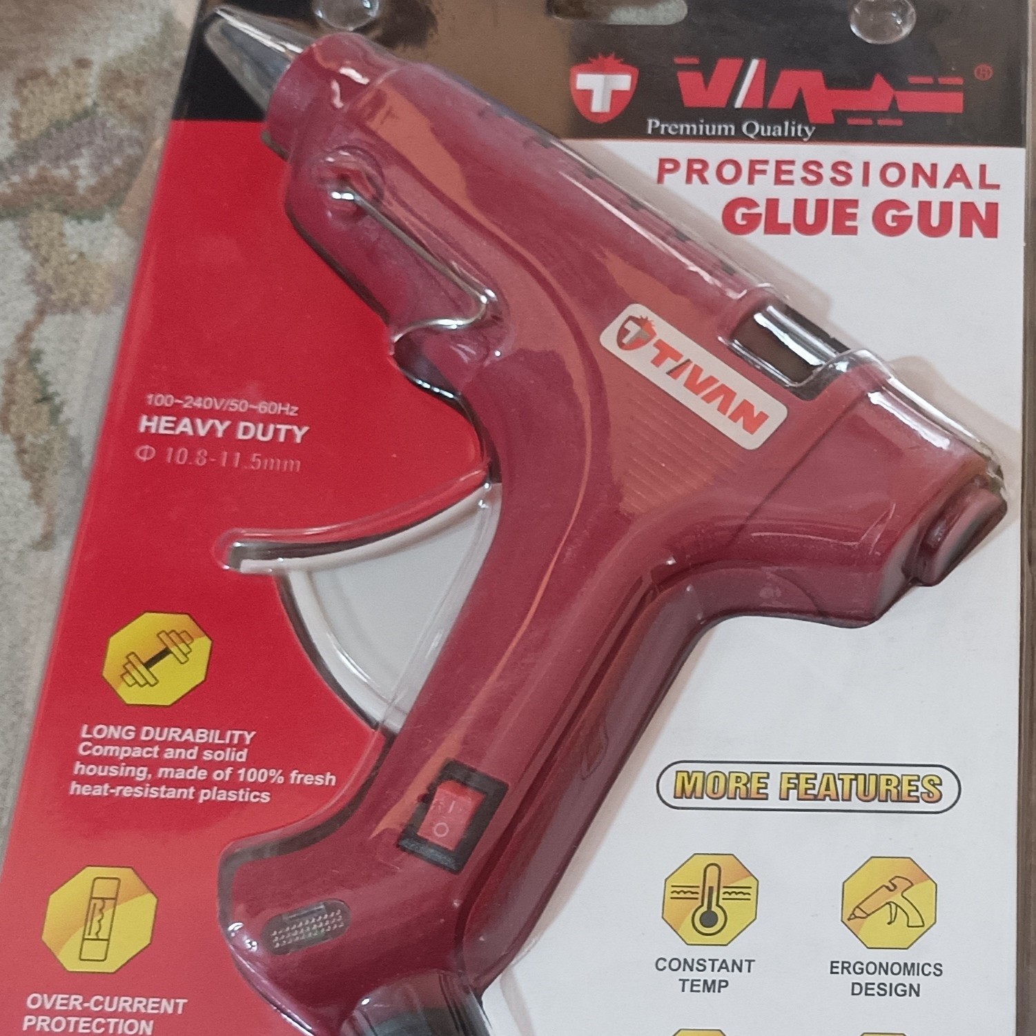 تفنگ چسب حرارتی تیوان