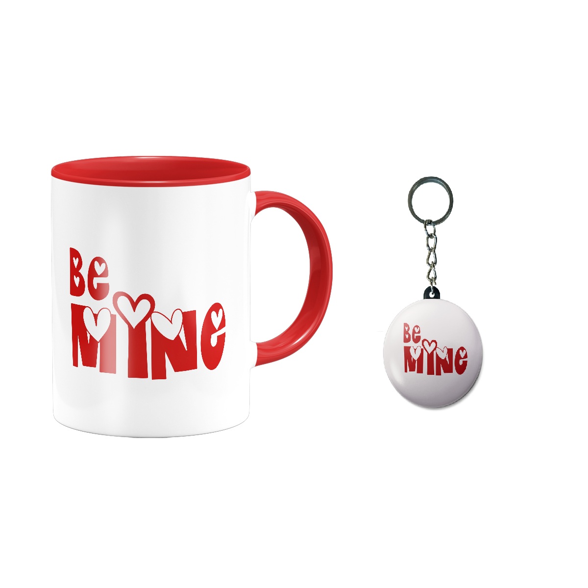 ماگ طرح عشق کد 33 به همراه جاکلیدی