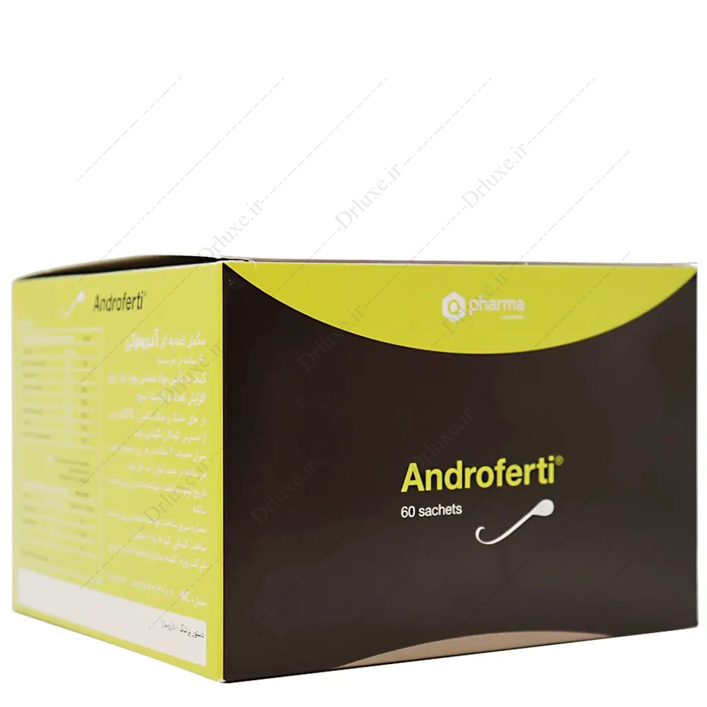 پودر آندروفرتی، ساشه آندروفرتی دارو درمان پارمیدا 60 عدد