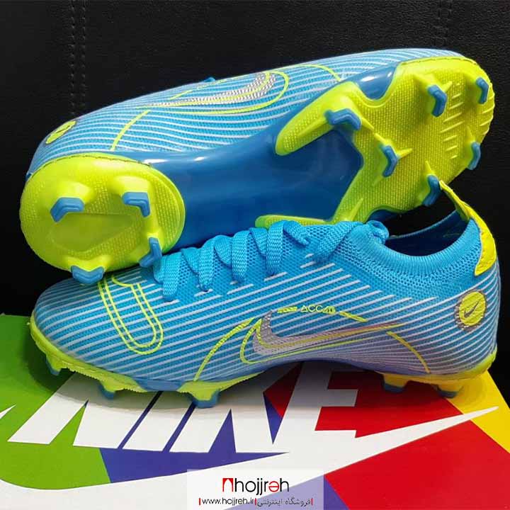 اطلاعات ، قیمت و خرید کفش فوتبال نیم ساق نایک NIKE آبی کد VM218