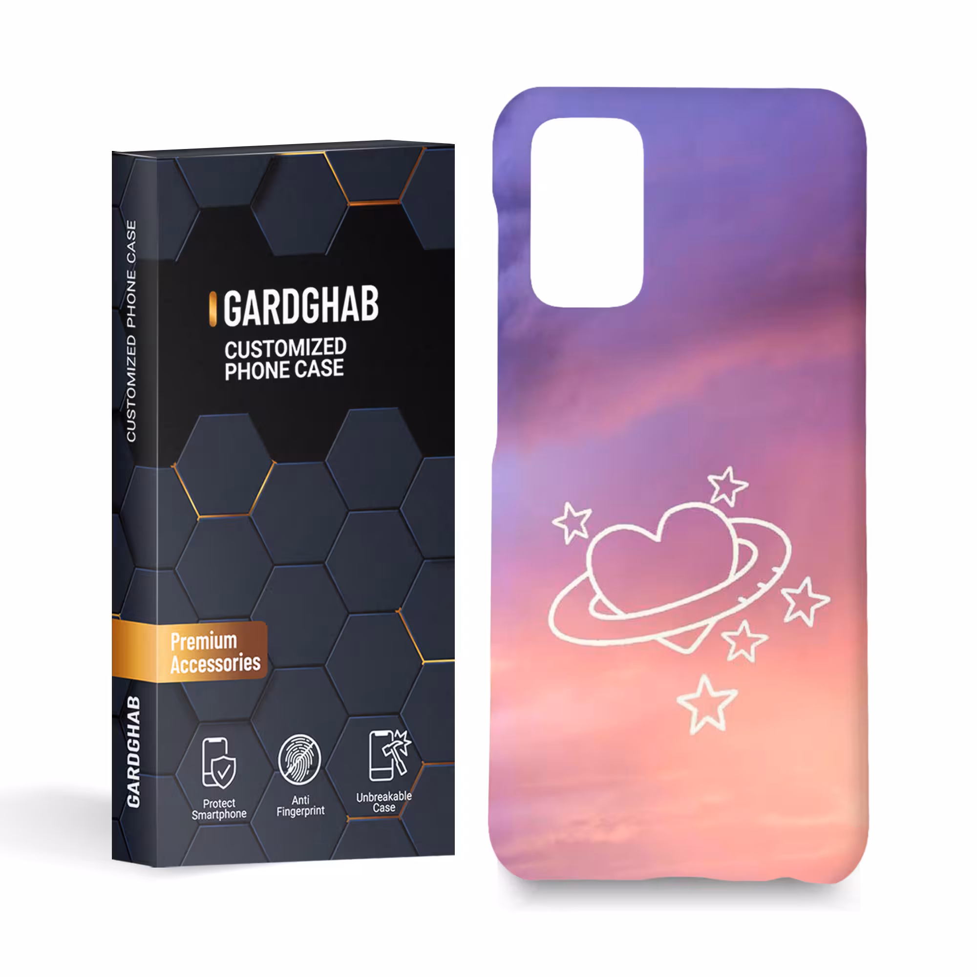 کاور گارد قاب مدل زنانه مناسب برای گوشی موبایل سامسونگ Galaxy A13 4G