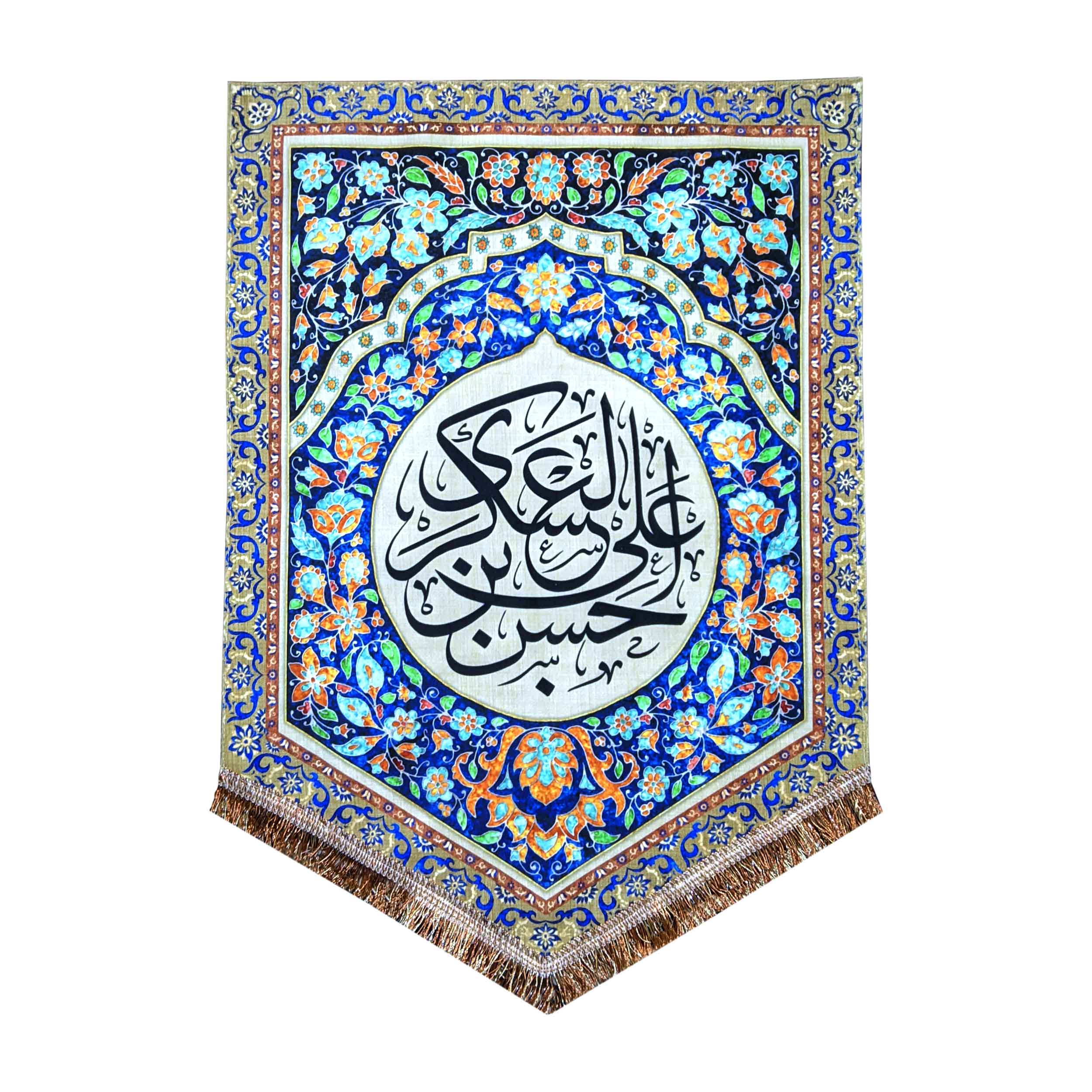 پرچم مدل امام حسن عسکری طرح حسن بن علی العسکری