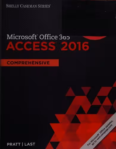 خرید و دانلود نسخه کامل کتاب Shelly Cashman Series Microsoft®Office 365 &amp; Access®2016