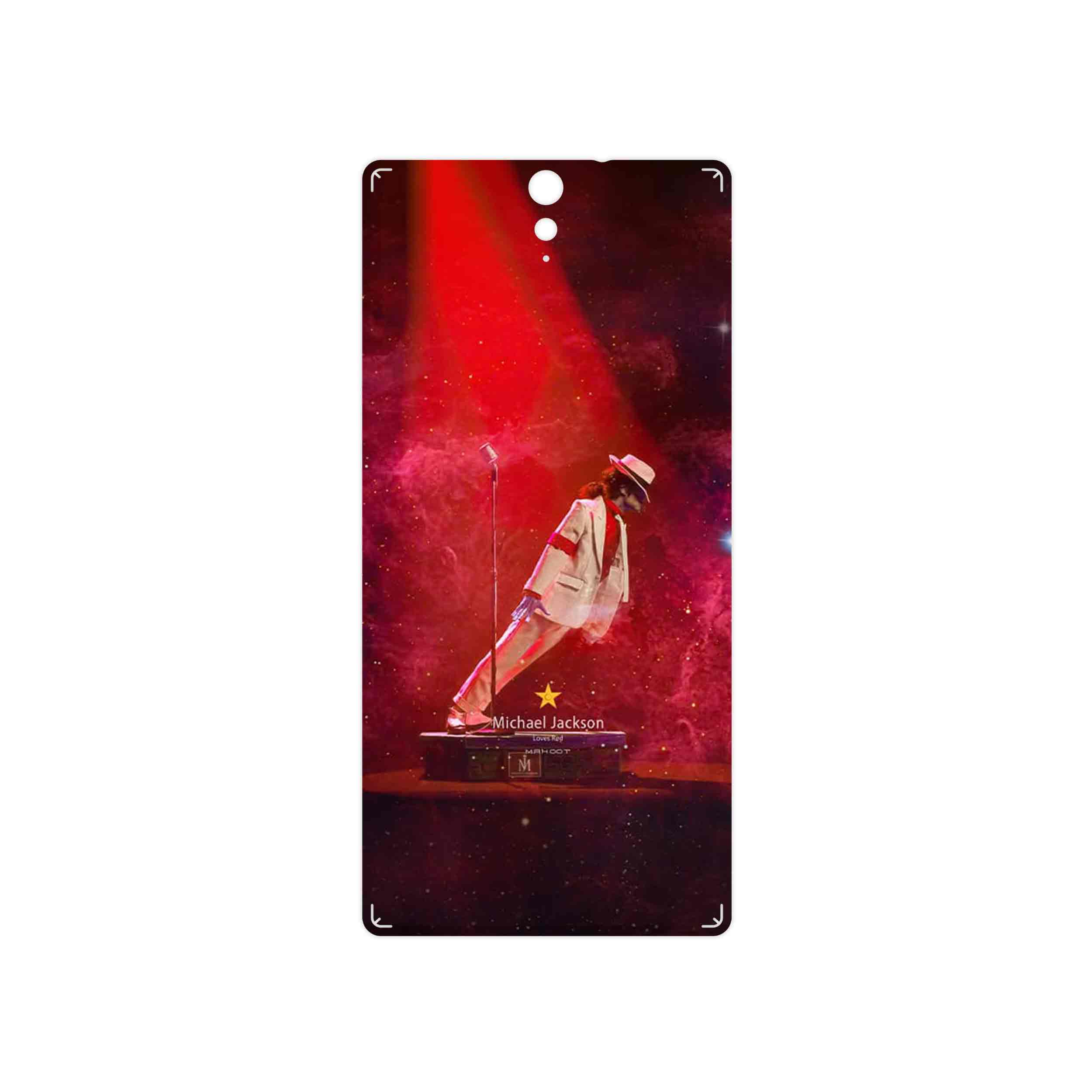 برچسب پوششی ماهوت مدل Michael Jackson مناسب برای گوشی موبایل سونی Xperia C5