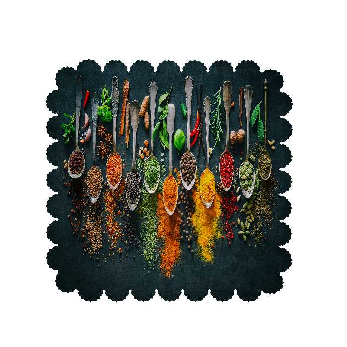 رومیزی طرح ادویه    کد 8339B