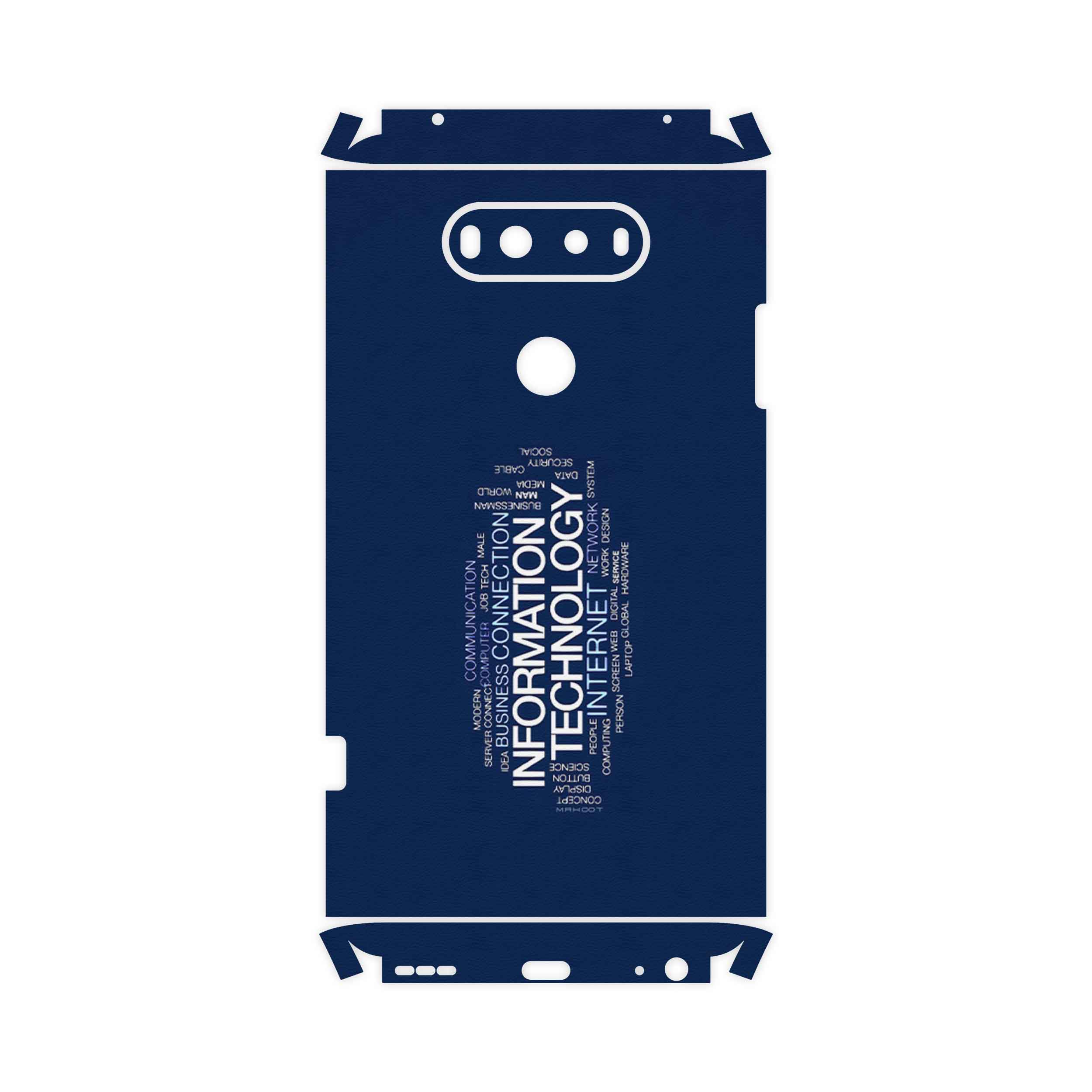 برچسب پوششی ماهوت مدل IT Science-FullSkin مناسب برای گوشی موبایل ال جی V20