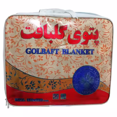 پتوی گلبافت کد 24014 سایز 160x220 سانتی متر