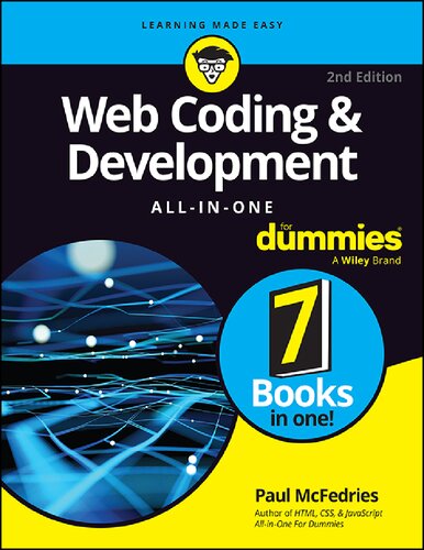 خرید و دانلود نسخه کامل کتاب Web Coding &amp; Development All-in-One For Dummies